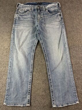 Silver Jeans Gordie Mens Cotton Blend Jeans Size 33x29 Blue